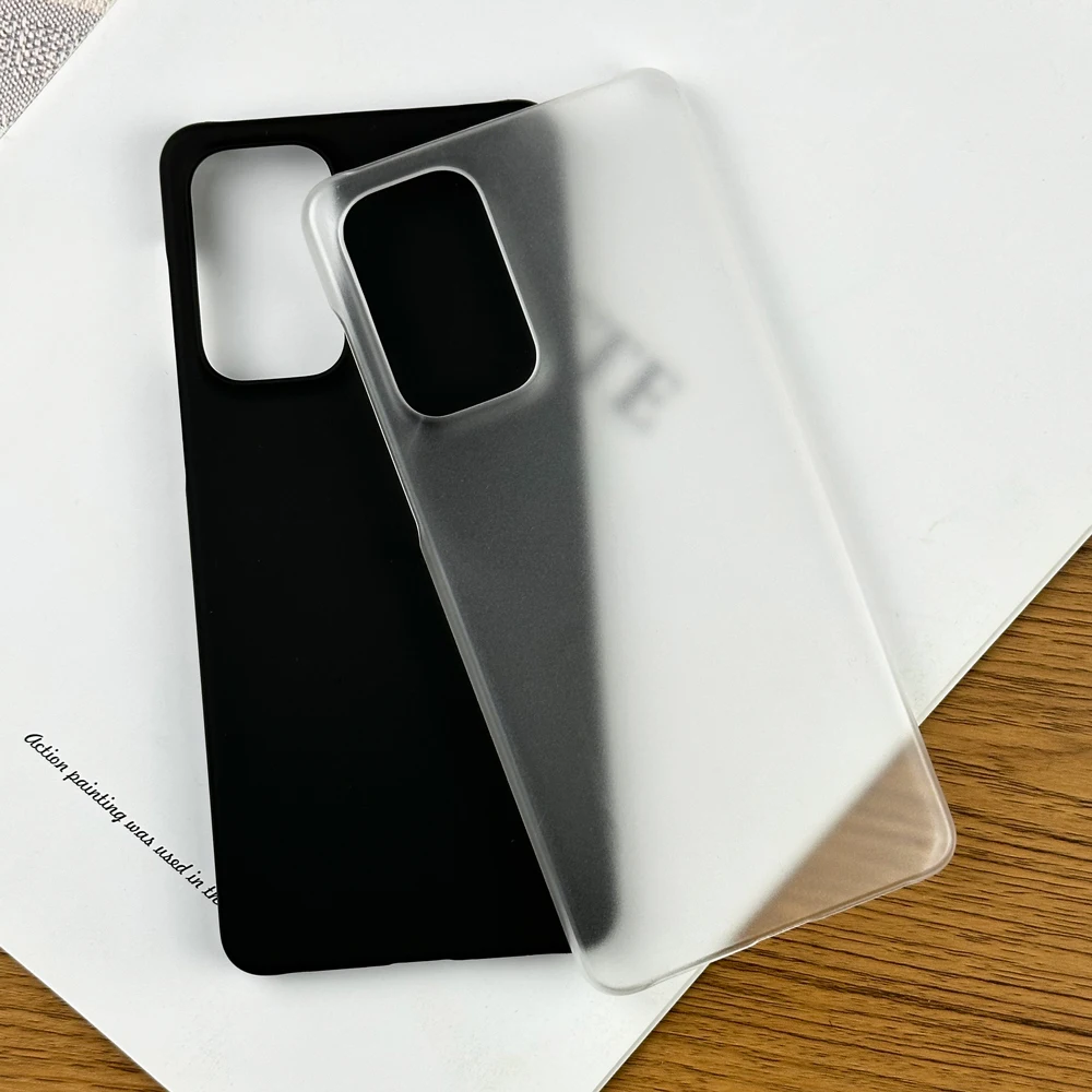 Simple Ultra-thin Matte Hard Phone Case For Samsung Galaxy A73 A54 5G Anti-fingerprint PC Back Case Cover