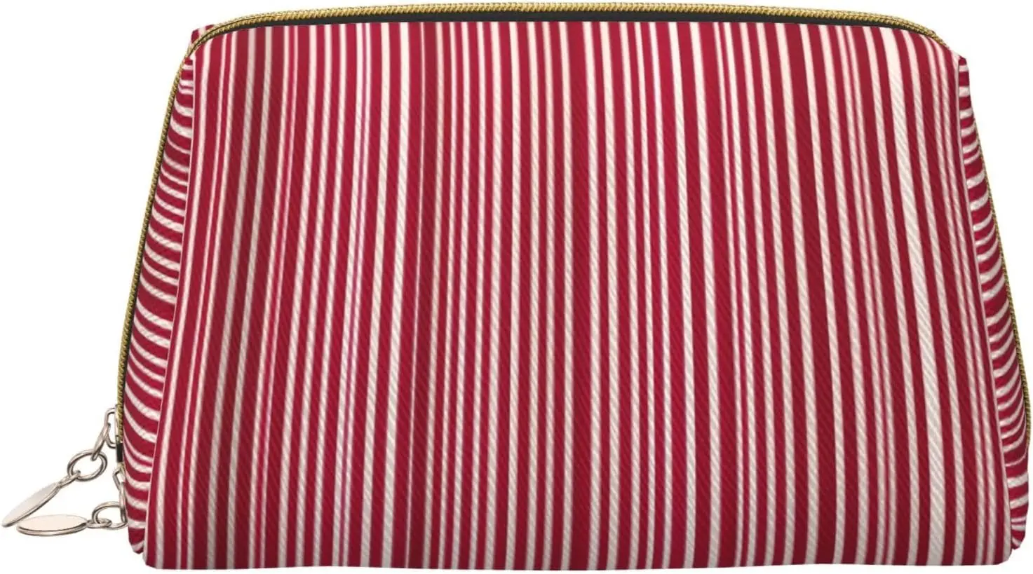 

Plaid Red And Black Print Cosmetic Bags,Leather Makeup Bag Small For Purse,Cosmetic Pouch,Toiletry