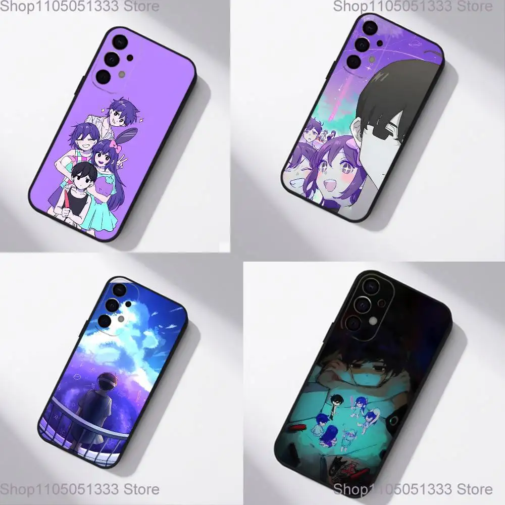 

O-Omori Game Phone Case For Samsung S25,S24,S21,S22,S23,S30,Ultra,S20,Plus,Fe,Lite,5G Black Cover
