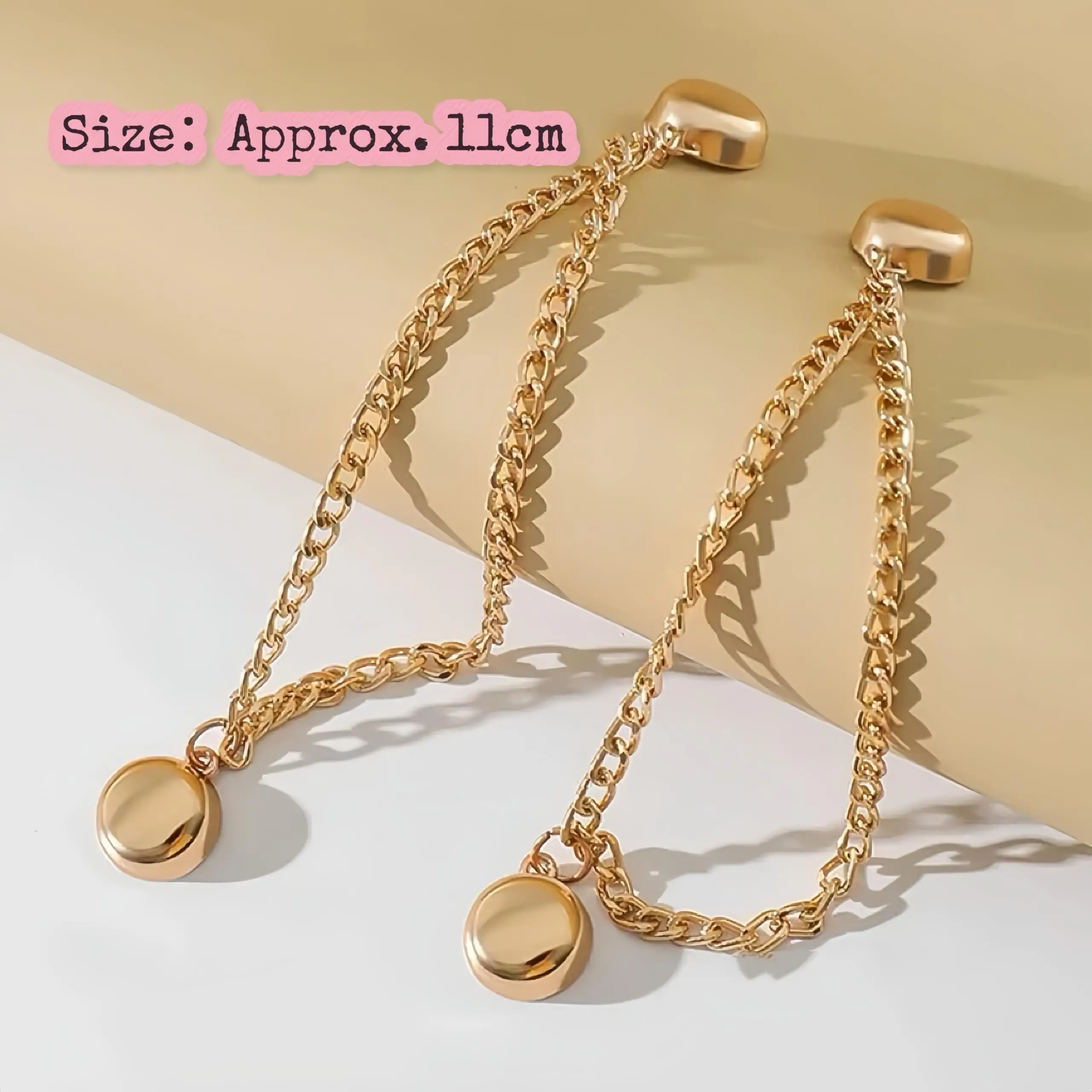 4PCS Magnetic Clothing Clips Multi-Function Magnetic Strength Buttons Clips Pinless Brooch Clips for Women Clothes Cardigans