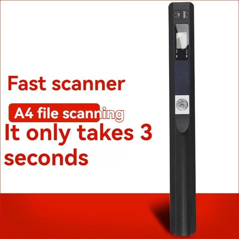 YS01 handheld portable scanner for high-definition scanning of paintings, A4 books, certificates, documents, and photos.