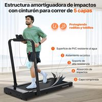 Mobvoi Home Treadmill Plus 3 in 1 Folding Treadmill Walking Pad 2.5HP Compact Under Desk Running Walking Machine for Home Office