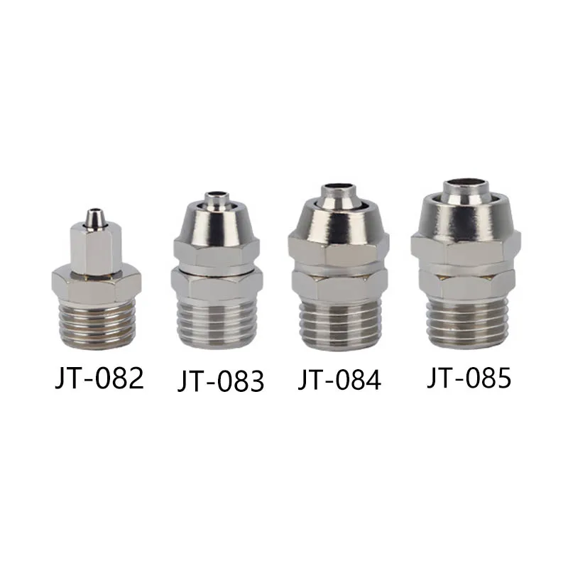 Industrial Male Screw Pneumatic Quick Connector Air Fitting Luer Lock Adapter for Hose Tube Connectors