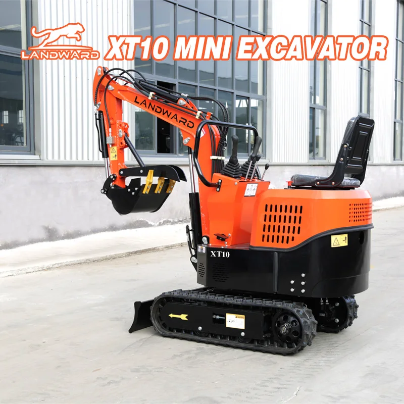 European Agriculture EPA 1 Ton Hydraulic Mini Excavator Compact Crawler Mini Excavator Home Use 1000kg Accessories Customized