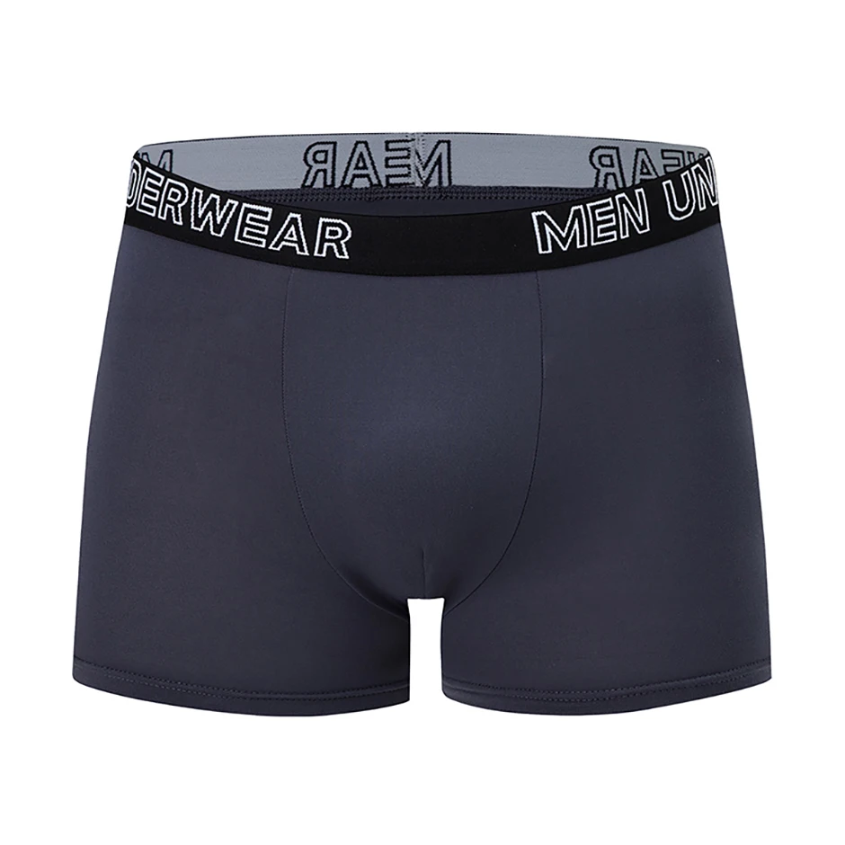 5/10-teiliges Set saisonale modische Herrenunterwäsche, flache Eckhose, bequem, Übergröße, Farbe, Herren-Shorts mit elastischer Taille – Detail 33