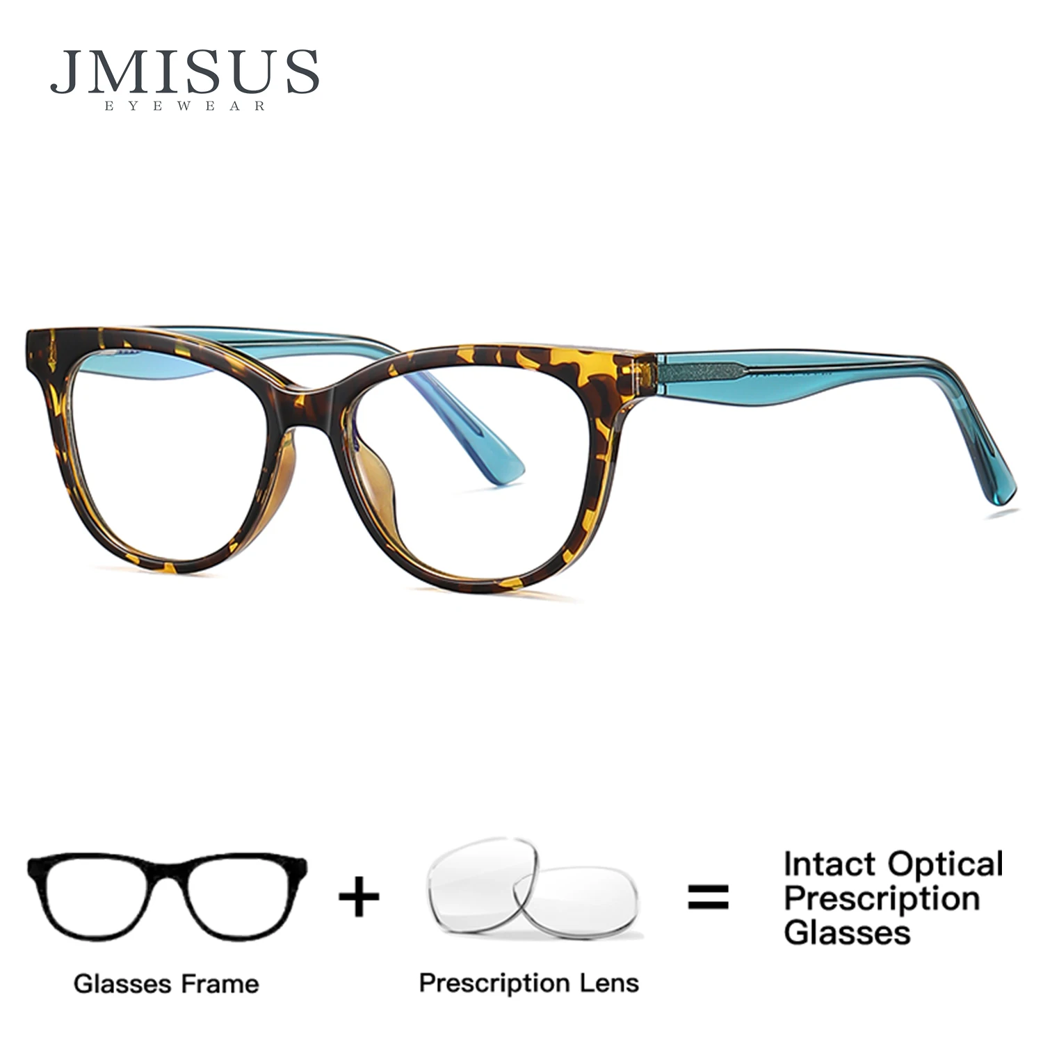 JMISUS Fashion Children Square Prescription Glasses Handmade Acetate Myopia Glasses with Photochromic Technology ﻿