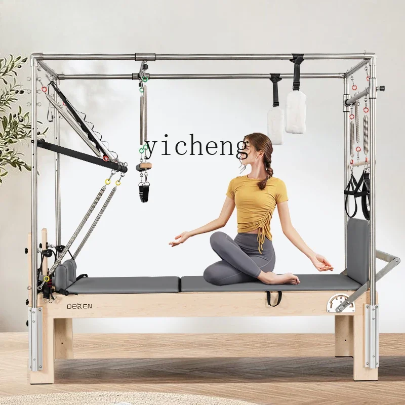 TQH Pilates large equipment core bed semi-elevated wooden high-end yoga studio same style