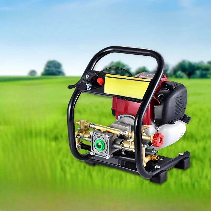 Portable High Pressure Engine Sprayer Four Stroke Garden Farming Agricultural Power Tool Fruit Tree Disinfection Sprayer