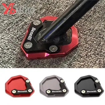 Per Benelli leoncino 500 250 leoncino500 TRK251 Accessori Moto CNC Cavalletto Laterale Estensione Cavalletto Ingranditore Piastra di Supporto