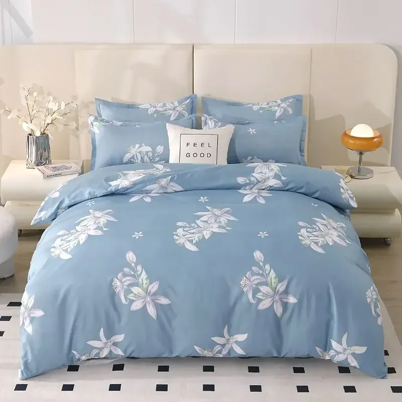 New Winter Warm Green Checkered Duvet Cover 140cm * 200cm 160cm * 200cm 180cm * 200cm Single Bed Double Bed QUEEN SIZE Bed Sack