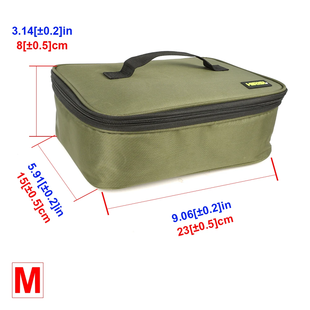 Hirisi Karpervistas Duurzaam PVC Oxford-stof Waterdicht Grote capaciteit Multi-Pocket Vismolen Lokken Opslag Visgerei Accessoire