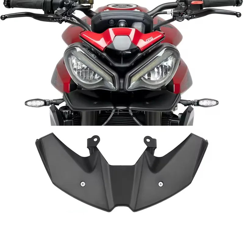 

For Street Triple 765R 765 R For STREET TRIPLE 765RS 2023-2025 Motorcycle Downforce Front Spoiler Wing Deflector Naked