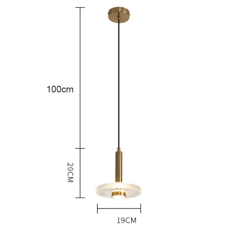 Imagem -06 - Modern Nordic Led Pendant Lights Abajur Acrílico Lustres Home Decor Sala de Estar Quarto Cabeceira Iluminação Interior