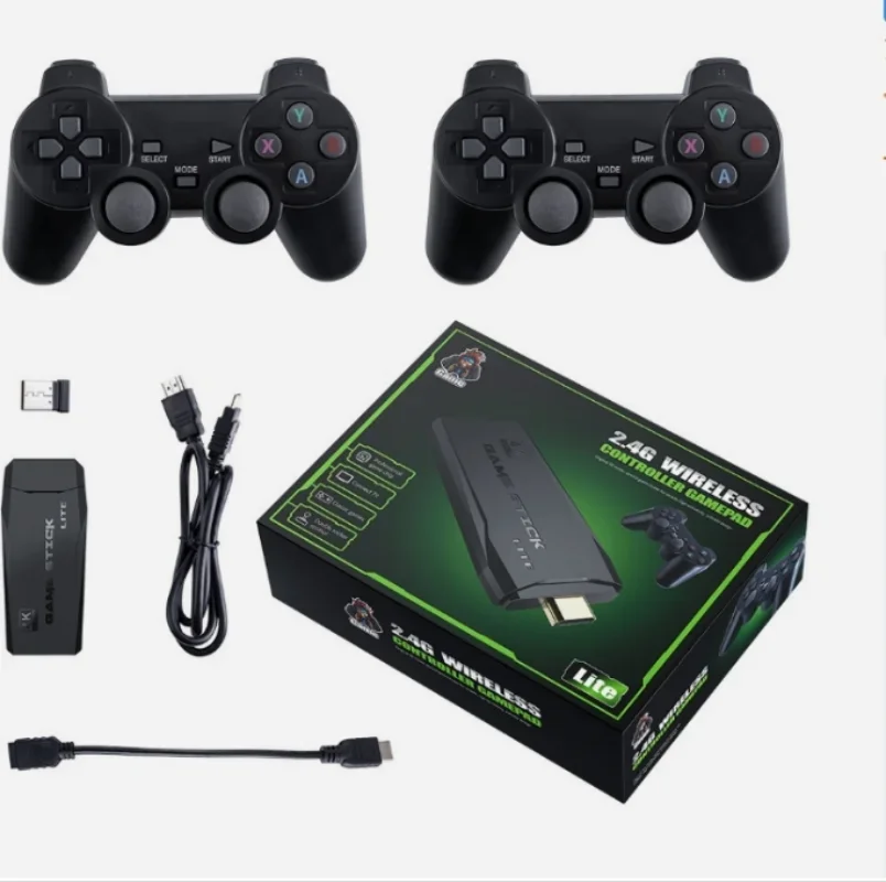 

New M8 game console Y3lite home TV game console U-Bao 2.4G high-definition HDMI wireless doubles