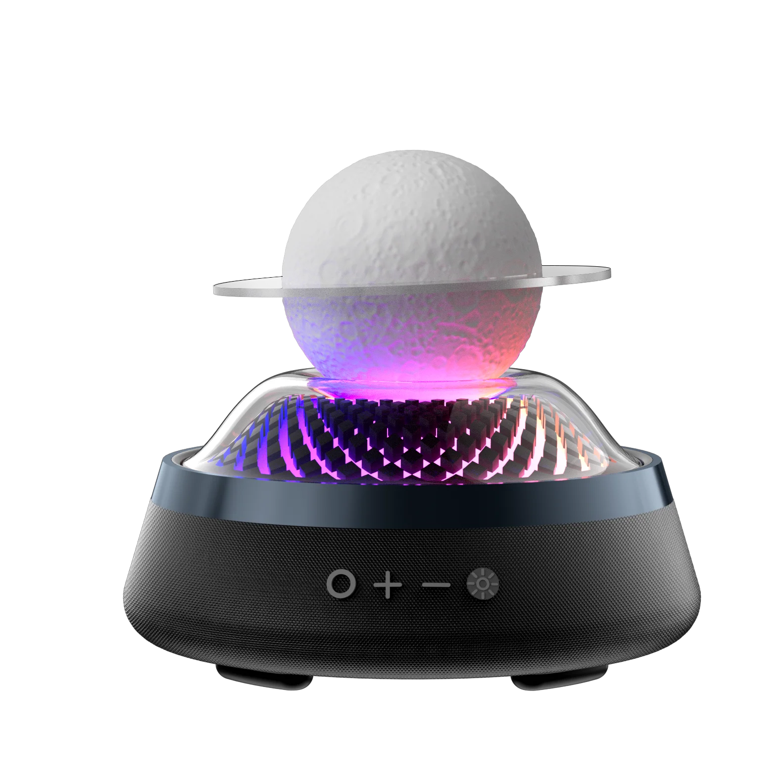 

New Planet Portable Aroma Speaker with Romantic Ambient Lamp Sleep Aid Soothing Healing Speaker with RGB Light