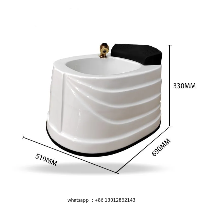 

Oval Commercial Foot Therapy Shop Acrylic Massage Acrylic Foot Bath Basin