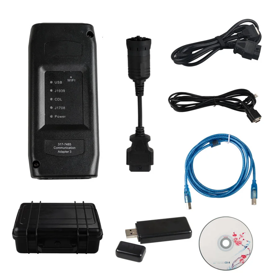 excavator truck diagnostic tools scanner 3177485 et3 et-3 communication adepter 317-7485 for caterpillar tools