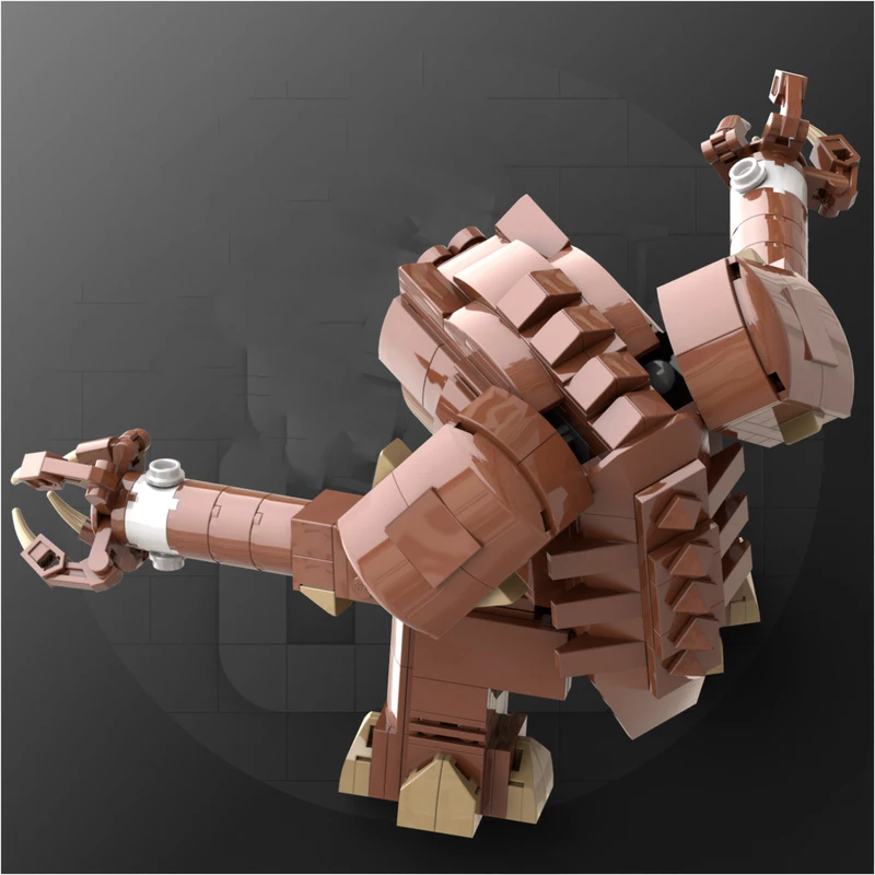 369pcs MOC The Rancor Star Battle Building Blocks Christmas Gift STEAM Learning asy-to-Start Beginner Friendly Kit