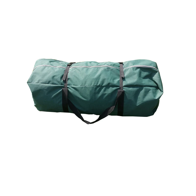 Katoenen canvas Camping Glamping Tipi Grote familie 4m 5m 6m Yurtgroene dubbele bel tentvloeren