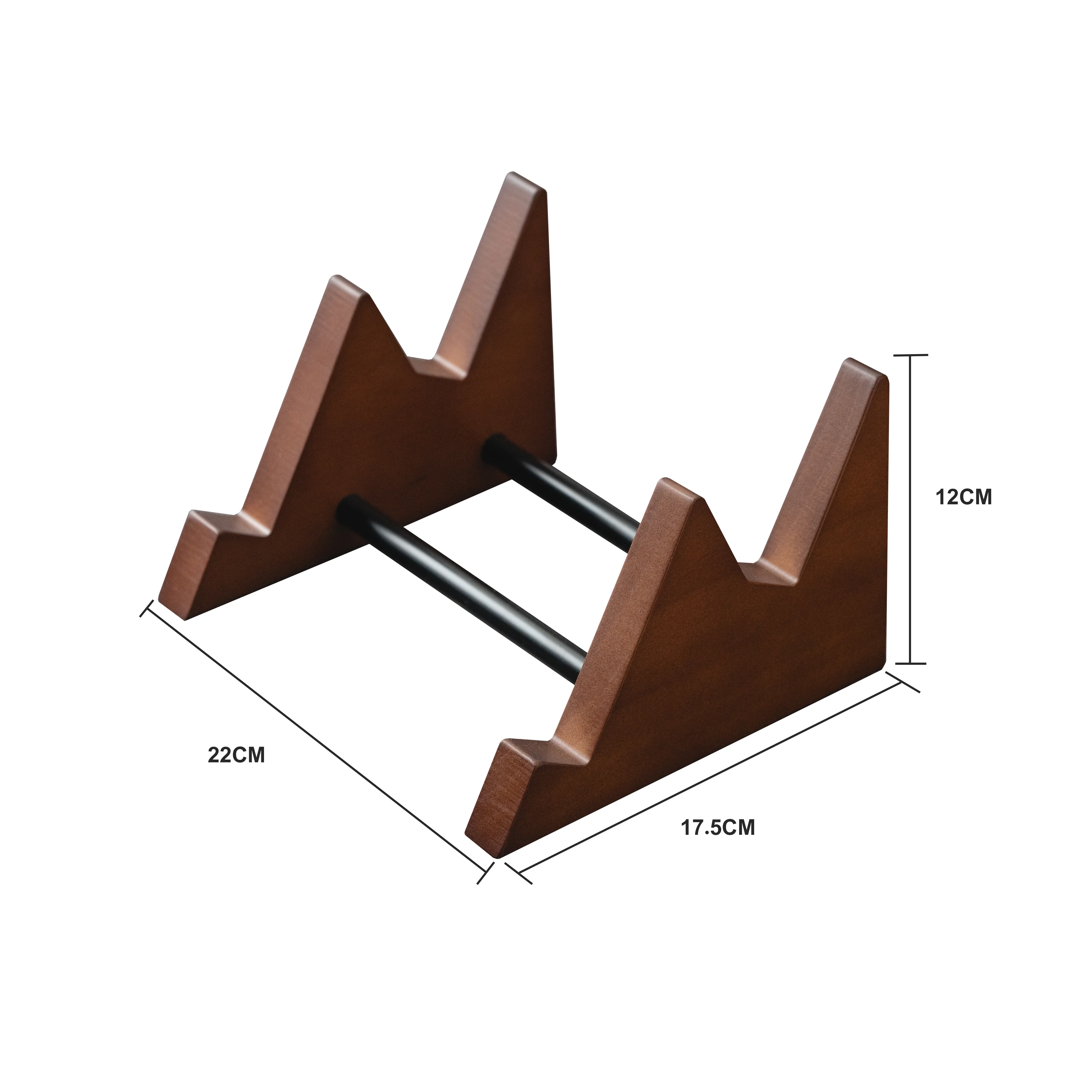 FBB 2 طبقات لوحة المفاتيح عرض موقف الإطار خشبي مع لوحات المفاتيح المعدنية حامل لوحة المفاتيح الميكانيكية القابلة للفصل حامل الرف