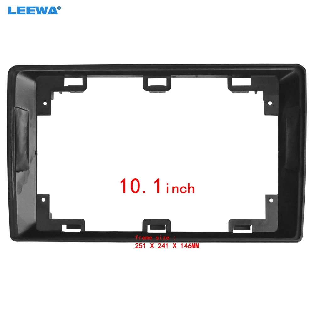 

LEEWA Car Audio 10.1" Big Screen Head Unit Dash Fascia Panel Frame Kit Adapter For Mazda Isamu/Premacy Ford Tierra/Activa/MAV