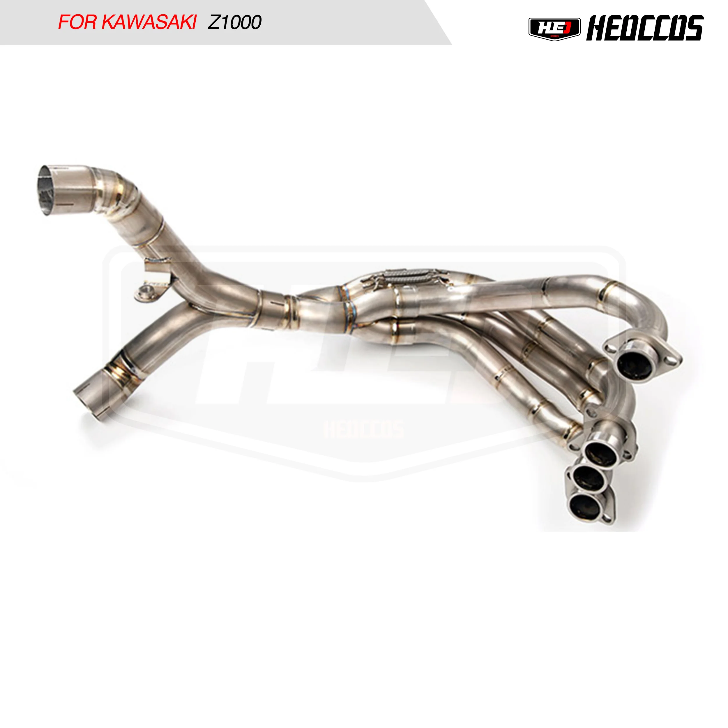 

HEO Titanium Alloy Motorcycle Exhaust Front Pipe For KAWASAKI Z1000 Exhaust Titanium Alloy Performance Exhaust