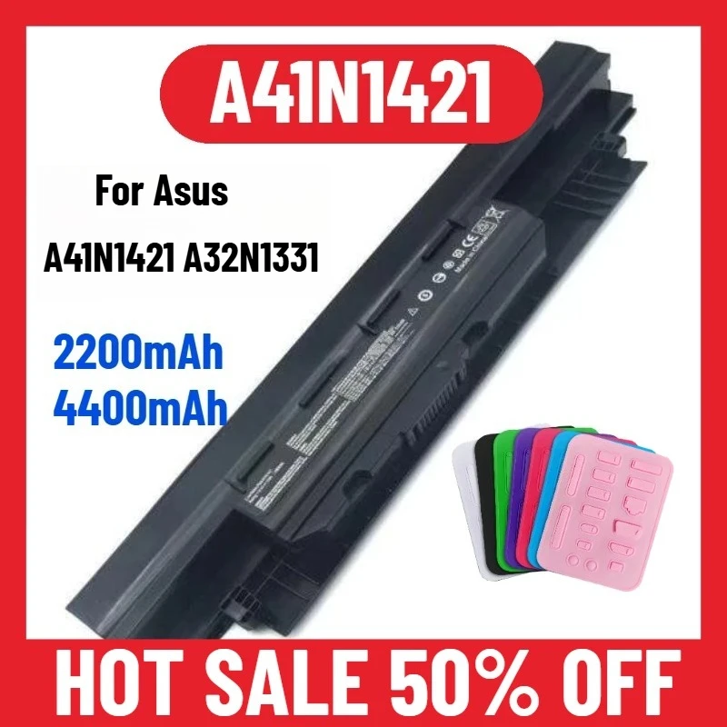 

2200/4400 мАч для Asus P2530UA P2520LJ/SA P2430UJ P2440U A41N1421 Аккумулятор для ноутбука