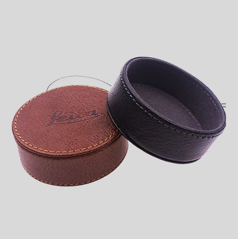 For leica Q typ116 leica QP Q2 camera manual  Genuine leather Lens Cap for lens Waterproof Protection Camera Lens Cover