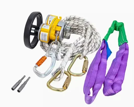 

Rope Crawler Electric Motor Hoist Pulley 250KG Fall Arrester