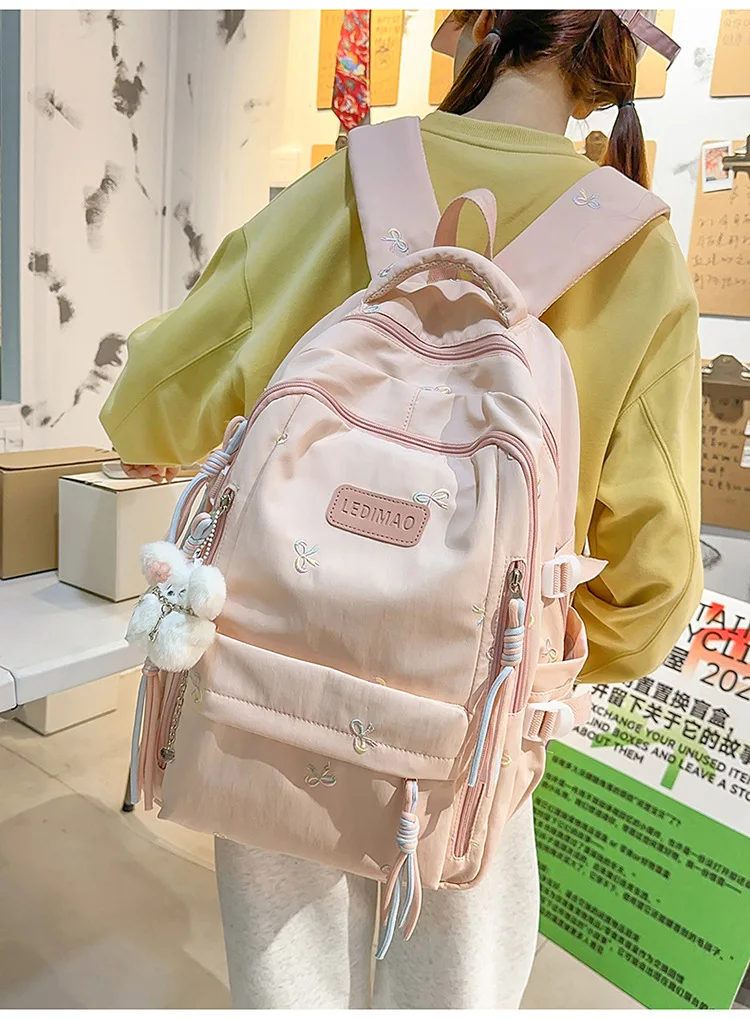 backpack for girls kids backpack Refreshing Light Large capacity school backpack Lovely Suitable for schooling and traveling