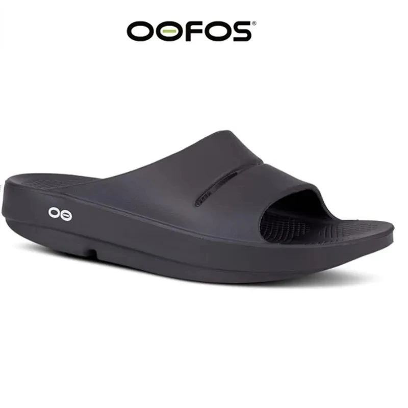 Oofos Sandalen-leichte Bergungs schuhe Hausschuhe Männer Frauen weichen Boden Indoor Home Slides Sandalen leichten Strands chuh