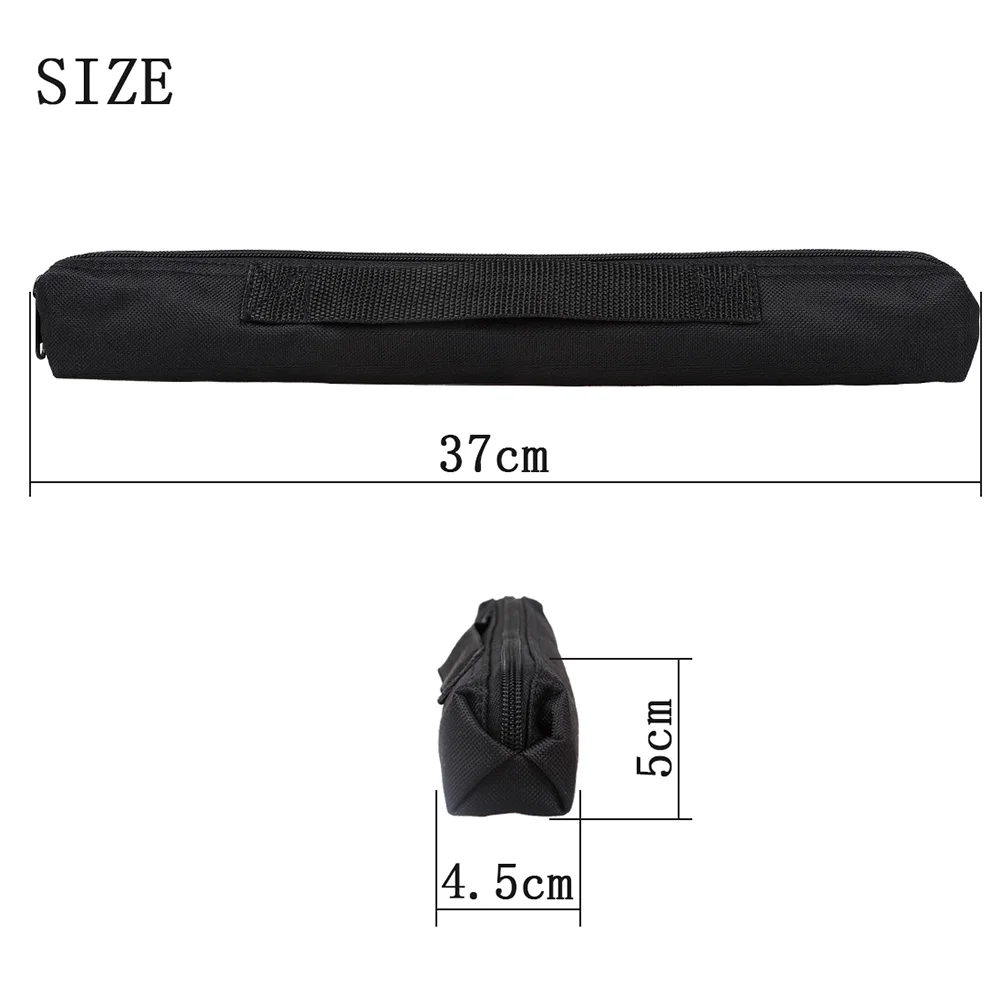 

Black Portable Vertical Flute Storage Bag Universal Flute Case Mini Saxophone Bag Fabric Recorder Bag Oxford Waterproof Bag