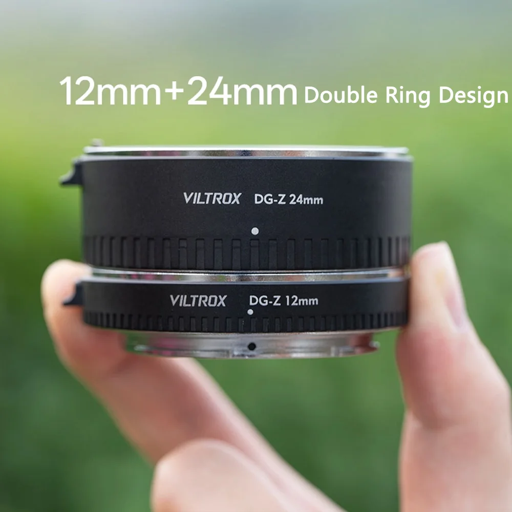 

Auto Focus AF Macro Extension Tube Lens Adapter Viltrox DG-Z Nikon Z For Nikon Z mount Camera Lens Z6 II Z7 Z50 Z7 II Z5 Z9 Zfc