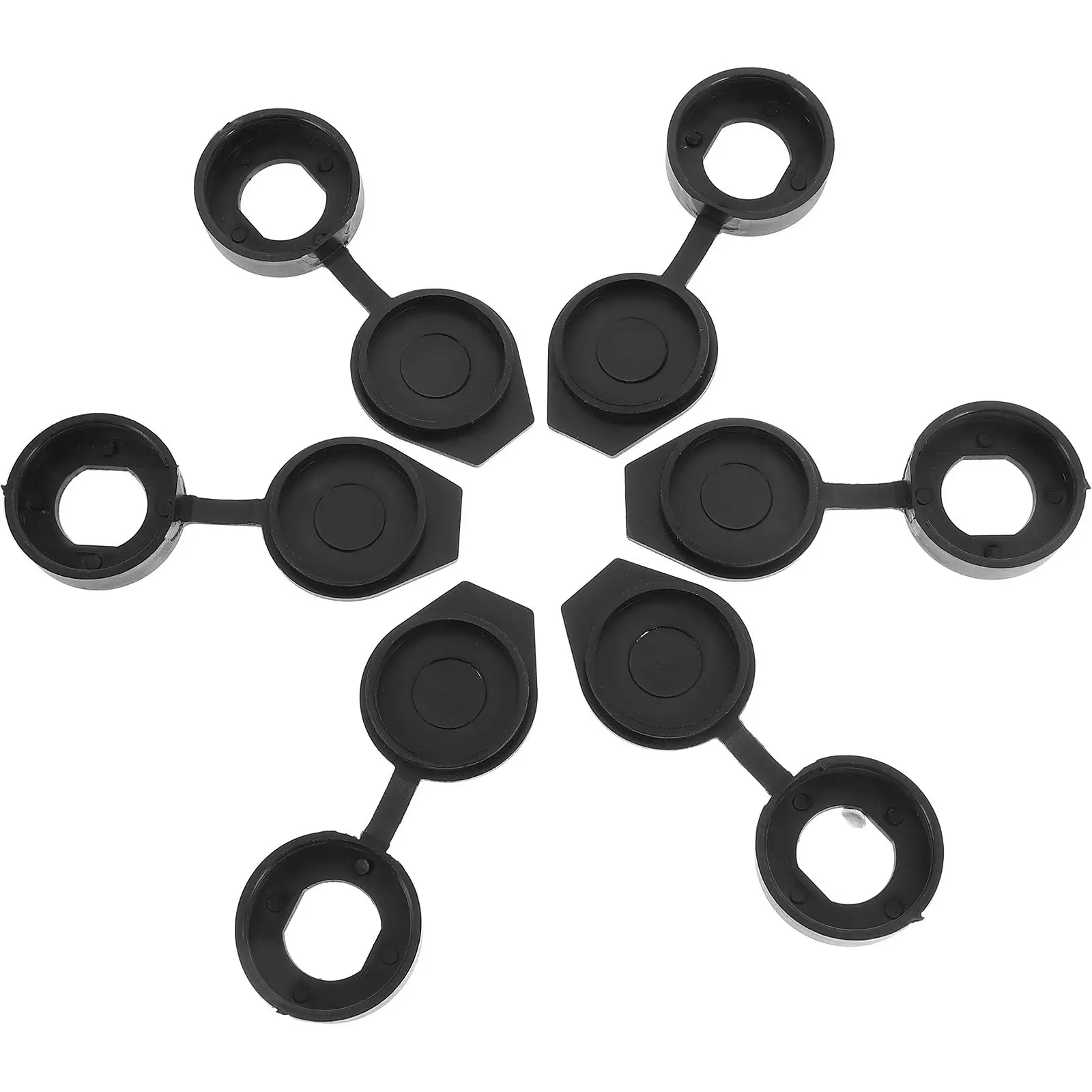 

6-шт. Водонепроницаемая крышка шкафа, дверная пыль, океан, черный скутер, крышка порта зарядки, детская крышка