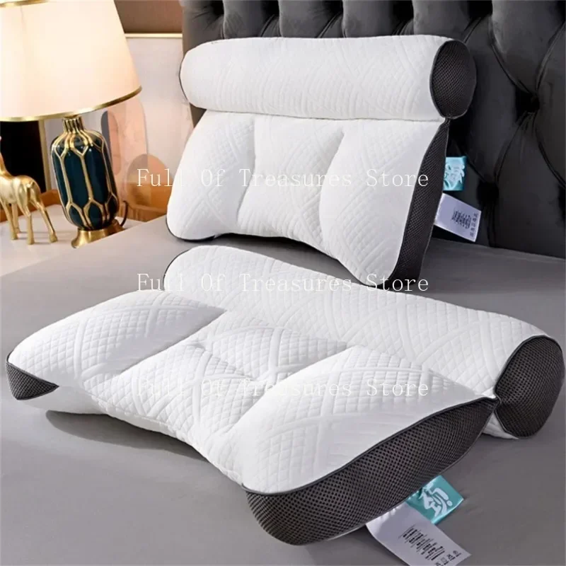 Memory Orthopedic Cotton Pillow 40X60cm Slow Rebound Soft  Slepping Pillows Ergonomic Shaped Relax The Cervical For Adult 1pcs