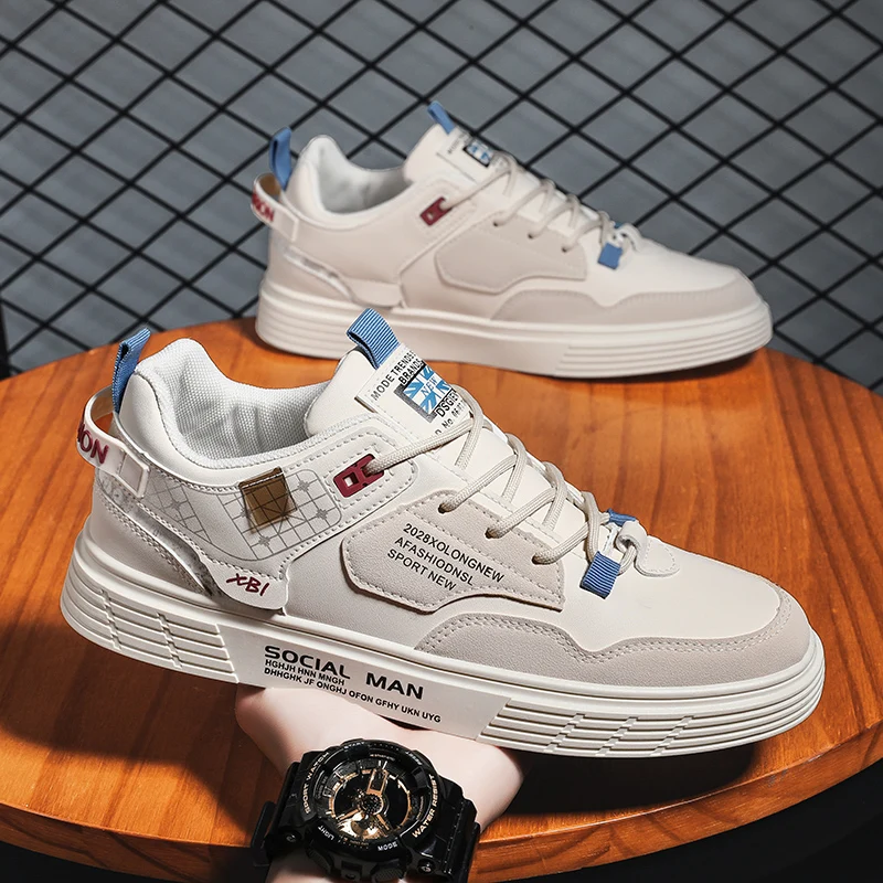 

2025 New Men's Board Shoes,sneakers,skate shoes,Casual Shoes Elegant Non-Slip Trendy Travel Cushioned Lightweight Daily Wear