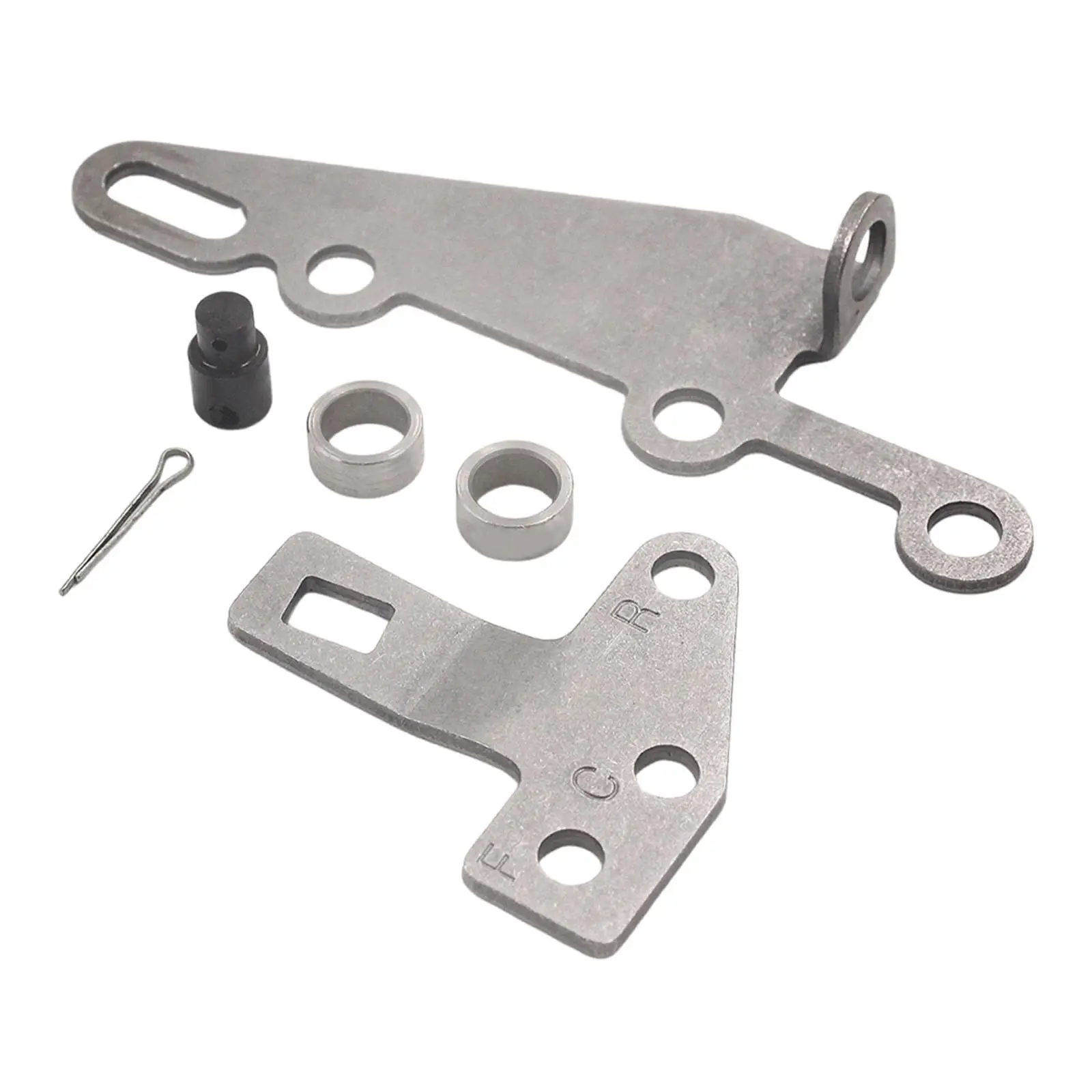 Automatic Transmission Shifter Bracket and Lever Kit Complete Replacement Set for GM Turbo TH400 TH350 TH250 200-4R 700R4 4L60