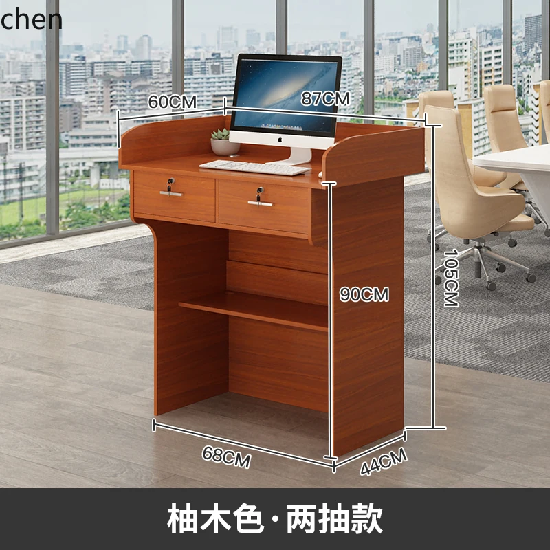 HT Lecture Reception Desk Simple Modern Lecture Table Emcee Hosting Desk Reception Desk