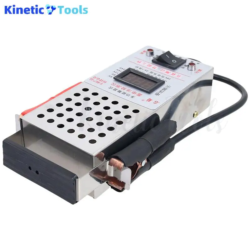 ل عالية الدقة السيارات الرصاص الحمضية بطارية تحميل محلل الحديد شحن نظام اختبار أداة للكشف عن 6-24 فولت