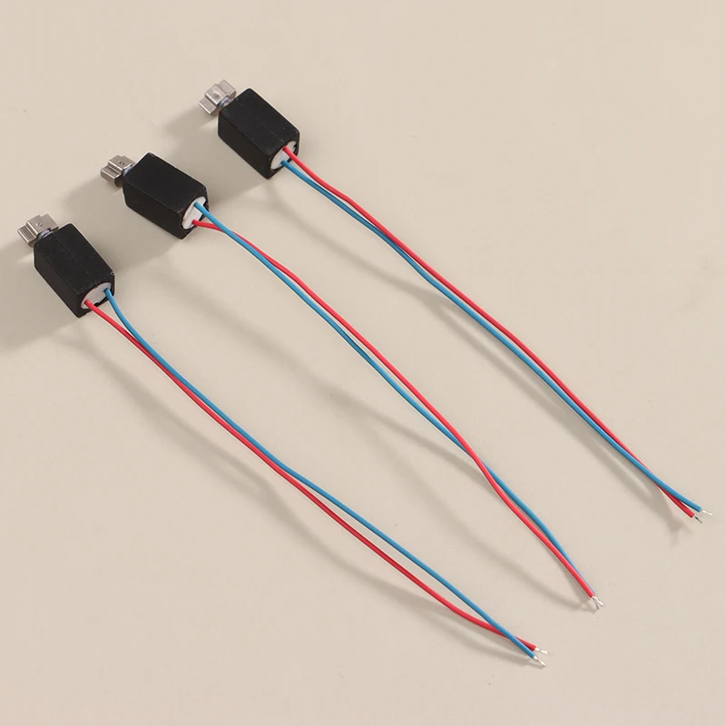 * New! 5Pcs 4mm*8mm 0408 Mini Micro Vibration Motor DC 3V Hollow Cup Coreless Motor Small with Eccentric Wheel DIY Massager Toy