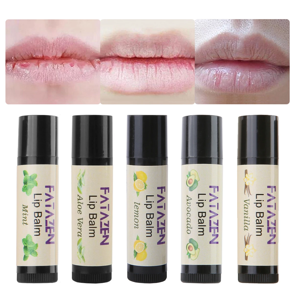 Lápiz labial hidratante con vitamina C, línea de labios que se desvanece, producto para el cuidado de los labios antigrietas y exfoliante, es de labios hidratante y iluminador