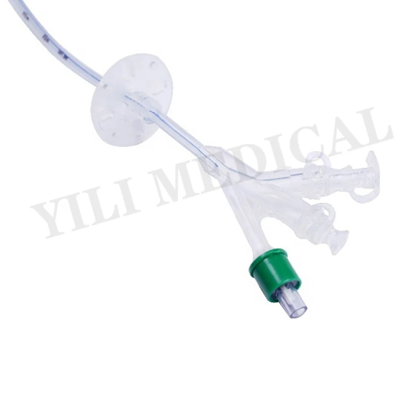 Disposable Silicone Gastrostomy Tube/PEG Feeding Tube Usage Suitable for gastrostomy patient FR14-24