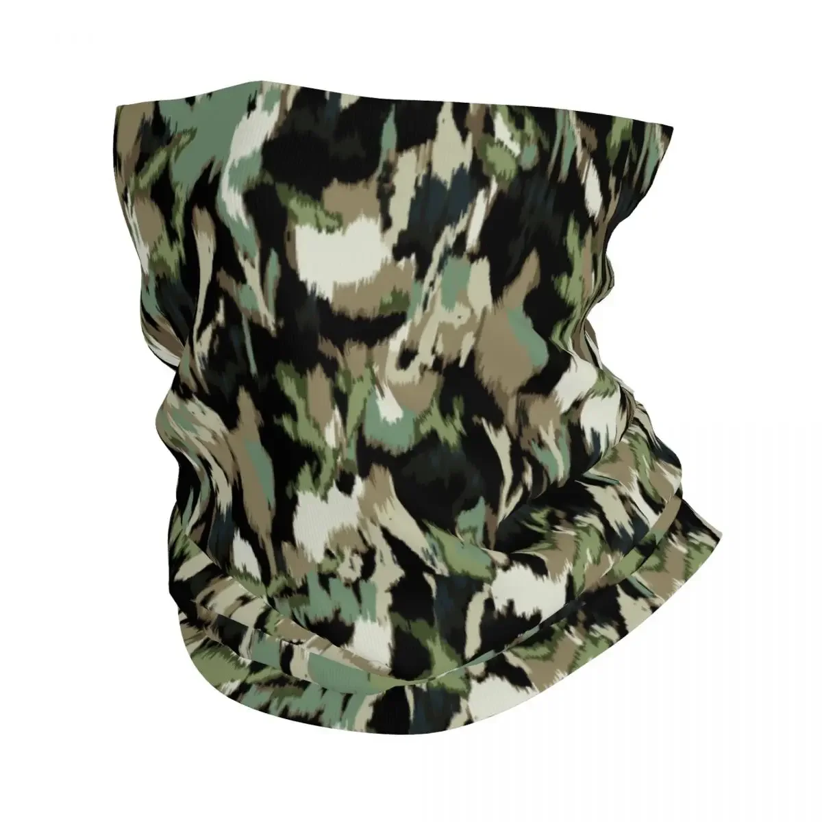 Splintertarn German Camouflage Bandana Neck Cover Army Balaclavas Mask Scarf Multi-use Headwear Running for Men Women Adult