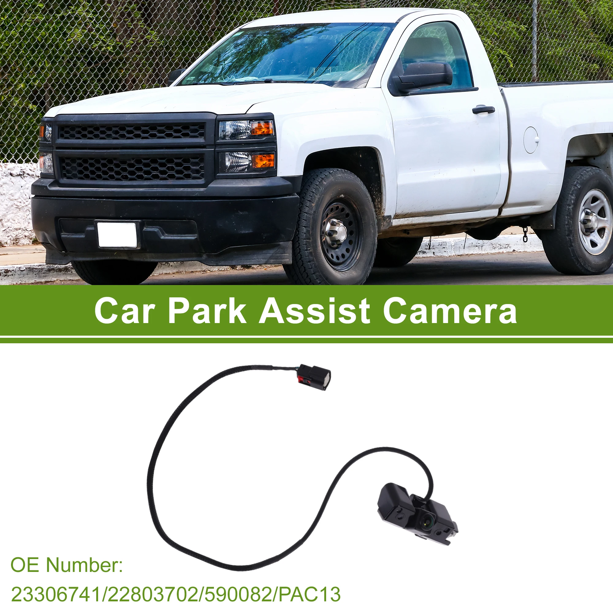

UXCELL Car Park Assist Camera Rear View Backup Reverse Camera for Chevy Cheyenne 2014-2015 No.23306741 1Pc
