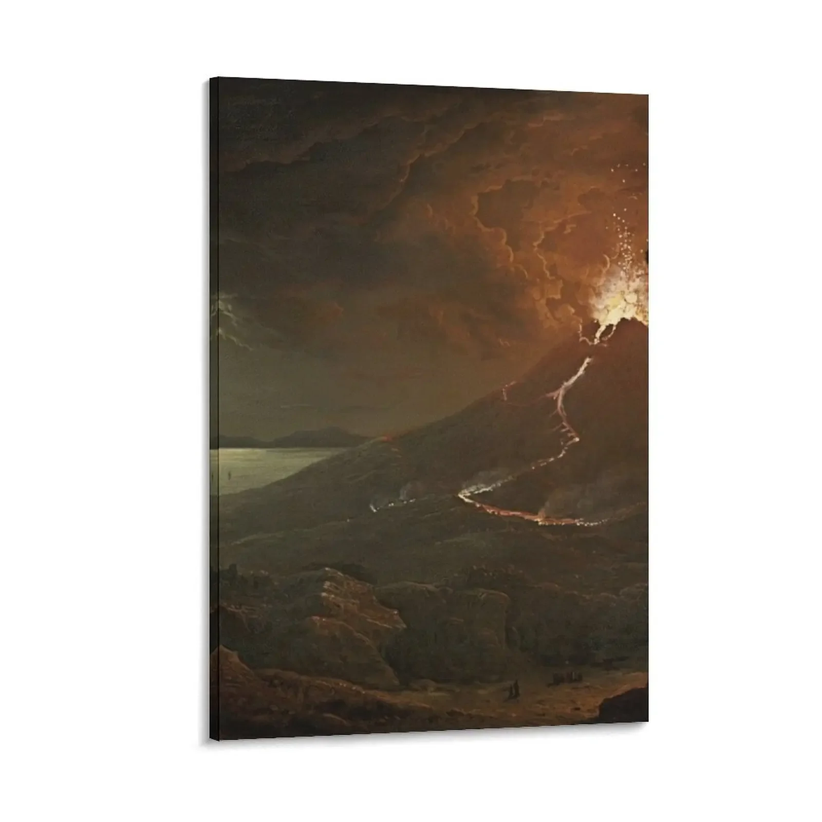

The Eruption of Vesuvius, by Sebastian Pether Canvas Painting art home decorations and organization vintage home decor