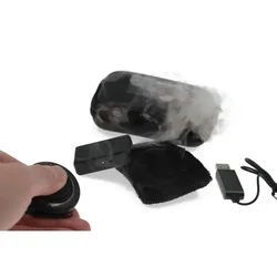 Remote Control Mini Arm Control Smoke Device Charge Magic Tricks Flash Magician Stage Close Up Street Magic Props Gimmick