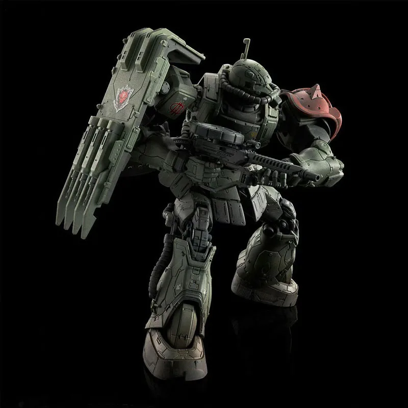 

BANDAI Original Model HG MS-06F ZAKUⅡ F TYPE LeSEAN & ZAKUⅡ (UNIDENTIFIED TYPE) LeSEAN (RFV) Assembly Action Figure Toy