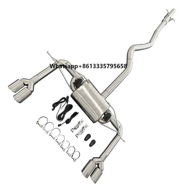 

For Land Rover Defender Escape Exhaust System High Performance Cat Back Exhaust Pipe Electronic Valve Exhaust Muffler