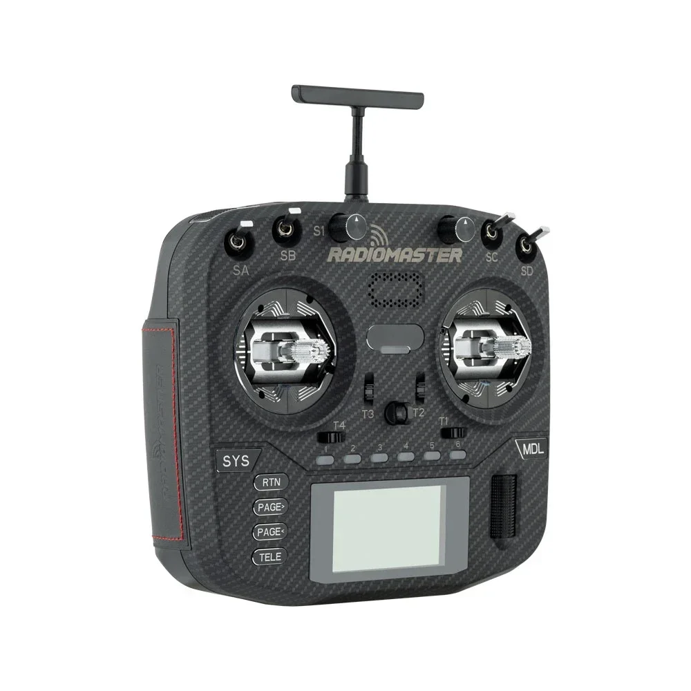 RadioMaster Boxer Max Version With CNC AG01 Hall Gimbals Carbon Fiber ExpressLRS 2.4G 16ch Transmitter Remote Control view 2