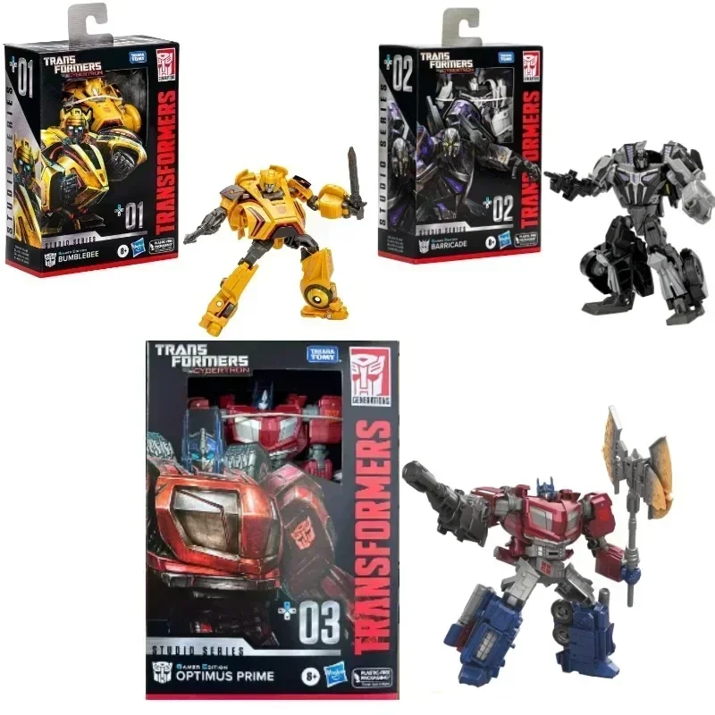 InStock Transformers Studio Series Gamer Edition 01- 08 SS GE 01-08 Optimus Prime Robot Action Figures Collectible Gifts Hobbies